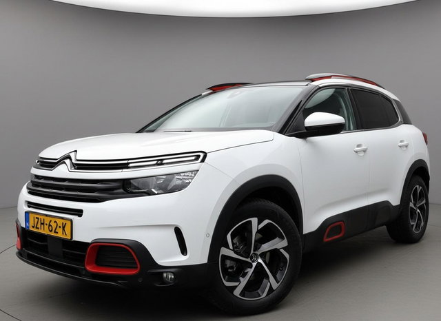 Citroën C5 Aircross - 1.2 Airco Carplay Cruise Led Camera 2019 Pdc Vol Opties Eerste Eigenaar Hoge Instap Perfecte Staat Facelift Model