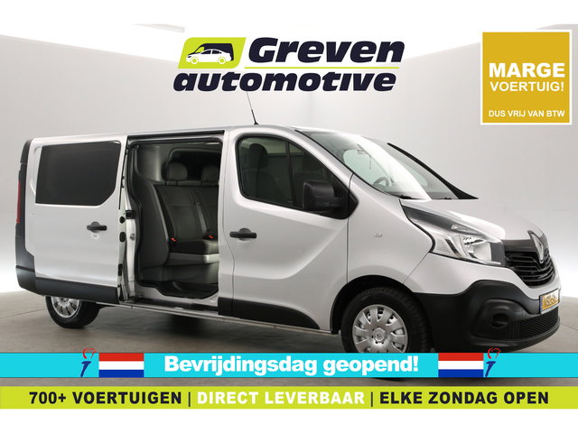 Renault Trafic - 1.6 dCi T29 L2H1 | Marge | Dubbele Cabine | Airco | Cruise | Navi | Parkeersens.