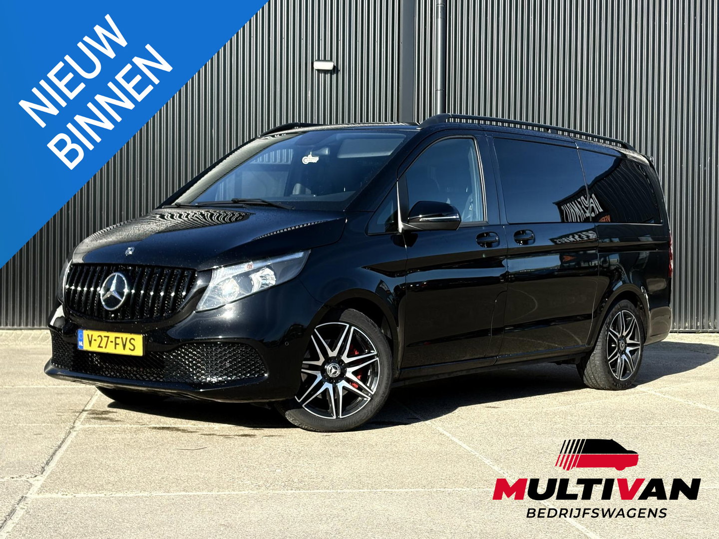 Mercedes-Benz V-Klasse 250d Lang DC Avantgarde | MARGE | LEDER | STOELVERW. | 2x SCHUIFD | EL KLEP |