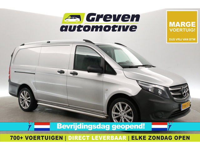 Mercedes-Benz Vito - 114 CDI Lang | Marge | Airco | Cruise | 3 Zits | Trekhaak | Stoelverw. | Leder