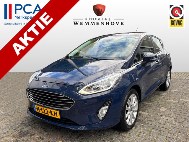 Ford Fiesta - 1.0 EcoBoost Titanium Airco/Aluwielen/Nieuw model
