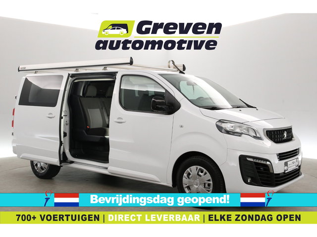 Peugeot Expert - 2.0 BlueHDI L3H1 | DC | 6 Zits | Airco | Cruise | Camera | Trekhaak | Carplay | Imperiaal | Navi