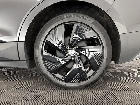 Škoda Enyaq iV 60 [ 3-Fase-11kW ] {SOH-87%} (INCL-BTW) *LEATHER-FABRIC | FULL-LED | ADAPTIVE-CRUISE | BLINDSPOT | DIGI-COCKPIT | CAMERA | KEYLESS | NAVI-FULLMAP | ECC | HEATED-COMFORTSEATS | DAB+ | MEMORY-PACK | PDC | 20"ALU