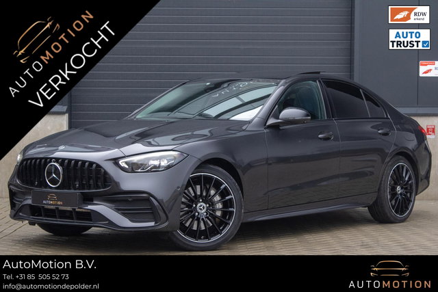 Mercedes-Benz C-Klasse - 300 e AMG Line PANO 360 CAMERA ADAPTIEF SFEER