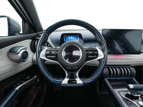 BYD ATTO 3 Comfort 60 kWh [ 3-Fase-11kW ] {SOH-92%} (INCL-BTW) *HEATPUMP | PANO | ADAPTIVE-CRUISE | LEATHER | FULL-LED | TOPVIEW | BLIND-SPOT | HEATED-COMFORTSEATS | DIGI-COCKPIT | CARPLAY | DAB | NAVI-FULLMAP | ECC | PDC | 18''ALU*