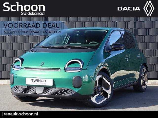Renault Twingo - urban range techno 27.5 kWh EV | Adap. Cruise | Stoelverwarming | Camera | Navigatie
