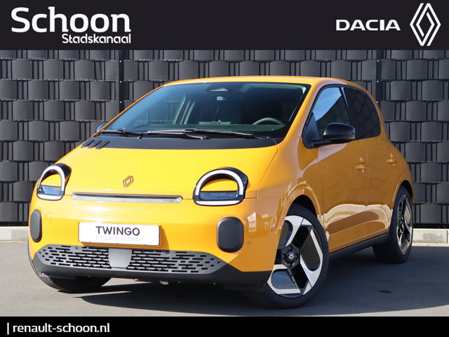 Renault Twingo - urban range techno 27.5 kWh EV | NU BESCHIKBAAR VOOR PROEFRIT | Adap. Cruise | Stoelverwarming | Camera | Navigatie