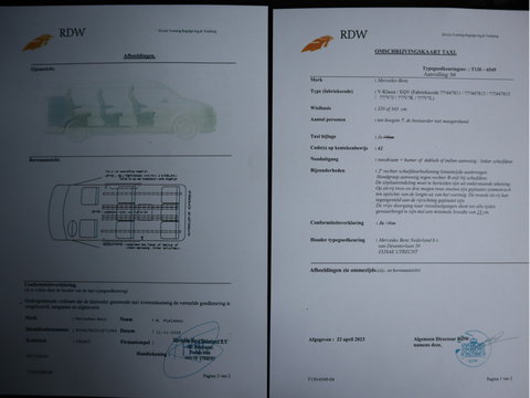 Mercedes-Benz EQV 300 90kWh - TAXI RIJKLAAR - L3 Extra Lang - 8 Zits - Leder - elc. Schuif