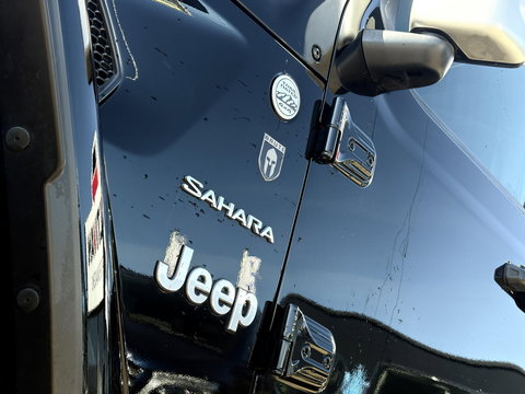 Jeep Wrangler 2.2D Sahara | GRIJS KENTEKEN | 4x4 | VOL OPTIES | TARGA DAK | DAKREK | LED