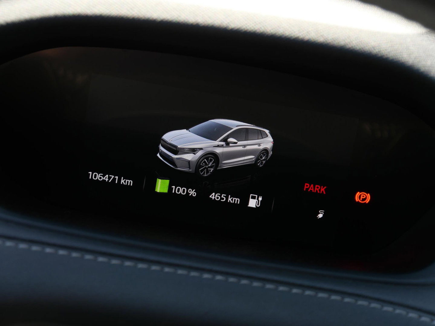 Škoda Enyaq iV 80 SPORTLINE/ TREKHAAK/ WARMTEPOMP/ MATRIX LED/ SOH 96%