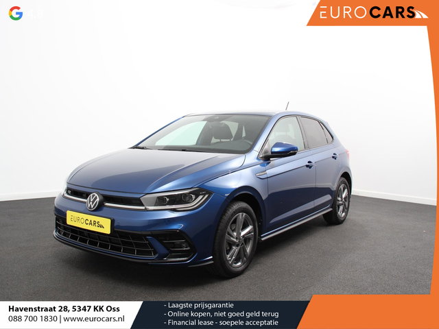 Volkswagen Polo - 1.0 TSI R-Line Automaat Camera Parkeer sensoren Adaptive Cruise control Climate Control Extra getint glas Lichtmetalen velgen Stoelverwarming Navigatie Apple Carplay/Android Auto