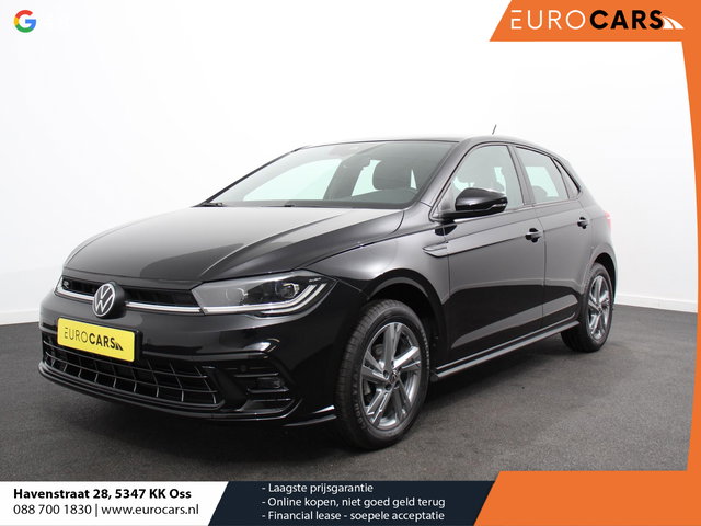 Volkswagen Polo - 1.0 TSI R-Line Automaat Camera Digitale Cockpit Parkeer sensoren Adaptive Cruise control Climate Control Lichtmetalen velgen Stoelverwarming Navigatie Apple Carplay/Android Auto