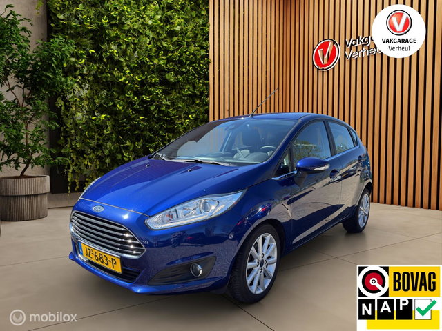Ford Fiesta - 1.0 EcoBoost Titanium|101PK|5Drs|Boekjes|Nap