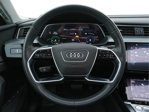 Audi e-tron 50 Quattro Advanced [ 3-Fase-11kW ] (INCL-BTW) *HEATPUMP | PANO | LEATHER | DIGI-COCKPIT | FULL-LED | MEMORY-PACK |  KEYLESS | NAVI-FULLMAP | TOWBAR | SHIFTPADDLES | COMFORTSEATS | 20"ALU*