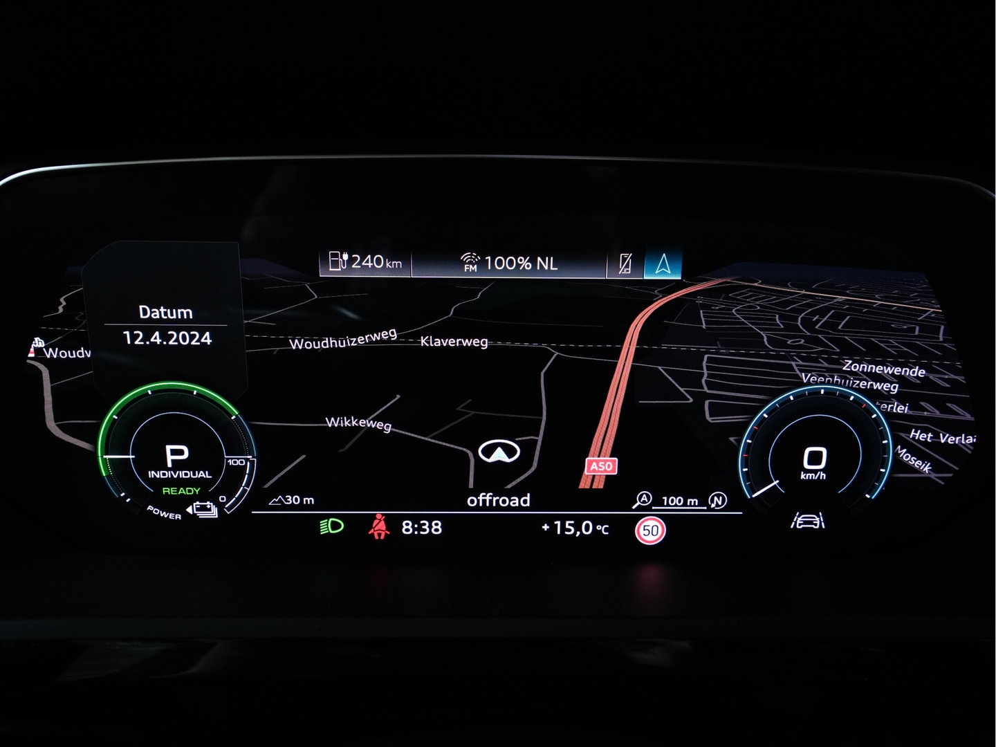 Audi e-tron 50 Quattro Advanced [ 3-Fase-11kW ] (INCL-BTW) *HEATPUMP | PANO | LEATHER | DIGI-COCKPIT | FULL-LED | MEMORY-PACK |  KEYLESS | NAVI-FULLMAP | TOWBAR | SHIFTPADDLES | COMFORTSEATS | 20"ALU*