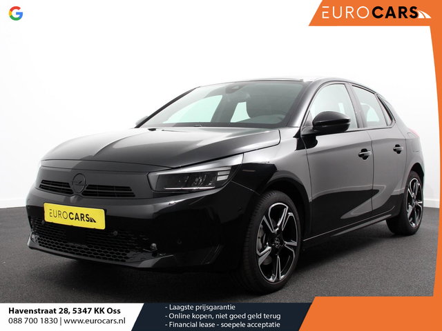 Opel Corsa - 1.2 100pk Turbo Elegance Sky Panorama dak Stuurverwarming Climate control Cruise control LED Stoelverwarming Camera Navigatie Apple Carplay/ Android Auto