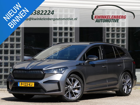 Škoda Enyaq iV 80 SPORTLINE/ TREKHAAK/ WARMTEPOMP/ MATRIX LED/ SOH 96%