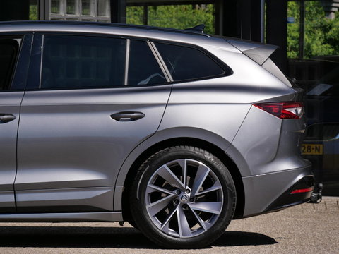 Škoda Enyaq iV 80 SPORTLINE/ TREKHAAK/ WARMTEPOMP/ MATRIX LED/ SOH 96%
