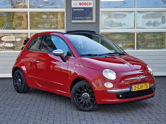 Fiat 500C - 0.9 TwinAir Lounge|automaat|cabrio|Xenon|Leder|16-inch|