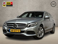 Mercedes-Benz C-Klasse - 350 e Sport 279Pk Automaat (GROOT NAVI, LUCHTVERING, ZWART HEMEL, CAMERA, STOELVERWARMING, LEDER, ELEK SPORTSTOELEN, GETINT GLAS, ADAPTIVE CRUISE, NIEUWE APK, NIEUWSTAAT)