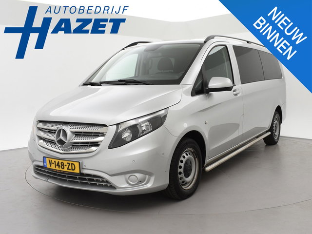 Mercedes-Benz Vito - 116 CDI 163 PK AUT. EXTRA LANG DUBBEL CABINE EURO 6 + NAVIGATIE | TREKHAAK | CRUISE CONTROL