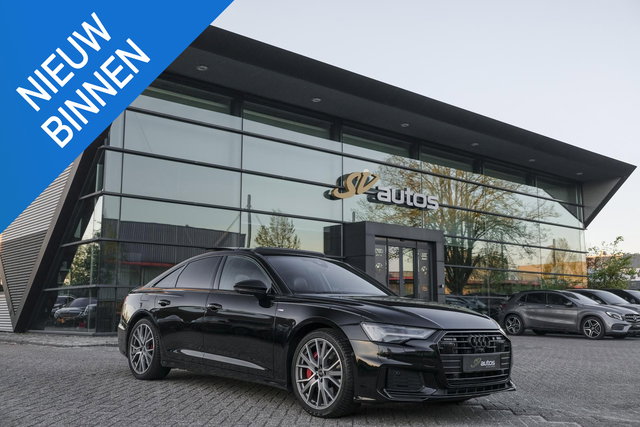 Audi A6 - Limousine 55 TFSIe Competion 367pk Quattro Panoramadak 4-wielbesturing Nachtzicht B&O audio Matrix Trekhaak elektrisch