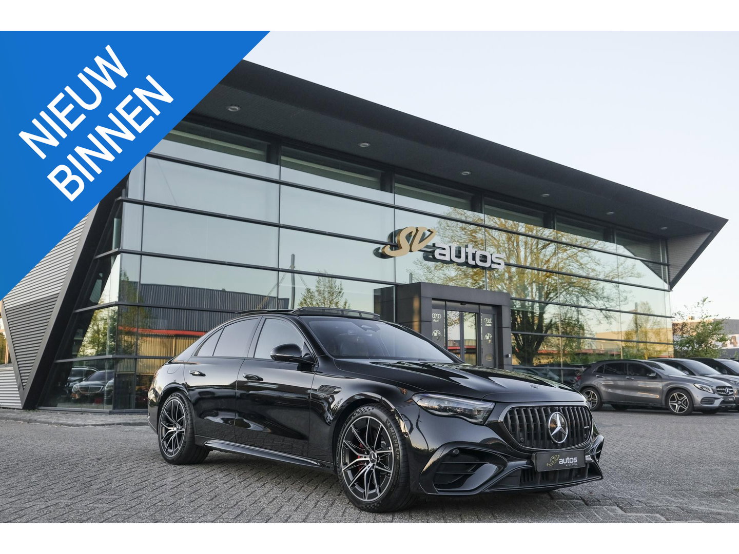 Mercedes-Benz E-Klasse E53 AMG 612pk 4MATIC+ Panoramadak *BTW* Burmester 4d Carbon Night II pakket Digital+ light