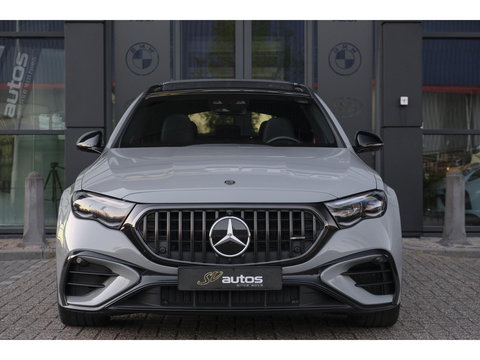 Mercedes-Benz E-Klasse Estate E53 AMG 612pk 4MATIC+ Panoramadak *BTW* Burmester 4d Massage Superscreen Stoelkoeling Trekhaak BOMVOL!! Alpin grau