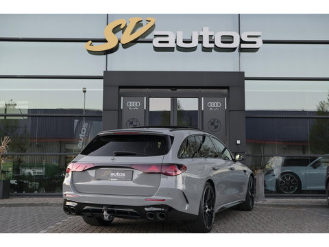 Mercedes-Benz E-Klasse Estate E53 AMG 612pk 4MATIC+ Panoramadak *BTW* Burmester 4d Massage Superscreen Stoelkoeling Trekhaak BOMVOL!! Alpin grau