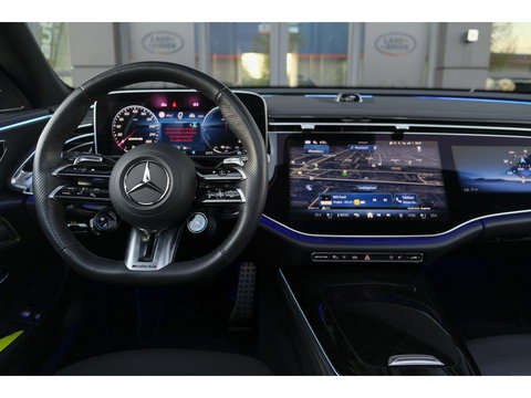 Mercedes-Benz E-Klasse Estate E53 AMG 612pk 4MATIC+ Panoramadak *BTW* Burmester 4d Massage Superscreen Stoelkoeling Trekhaak BOMVOL!! Alpin grau