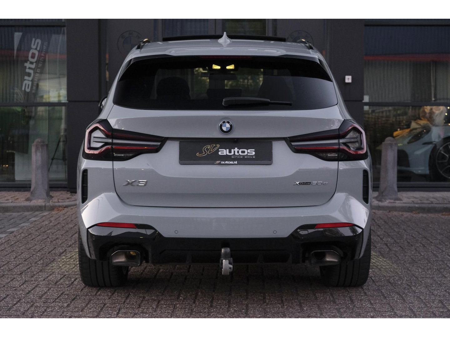 BMW X3 xDrive30e 292pk LCI M-sport Panoramadak X3M stoelen Brooklyn grau Trekhaak Adaptive cruise NLauto