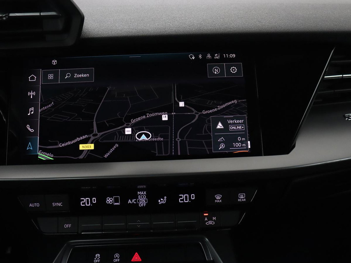 Audi A3 30 TFSI Advanced edition | Sportstoelen | Carplay | Virtual Cockpit | Climate control | Full LED | Navigatie | Cruise control | Parkeerhulp | Bluetooth