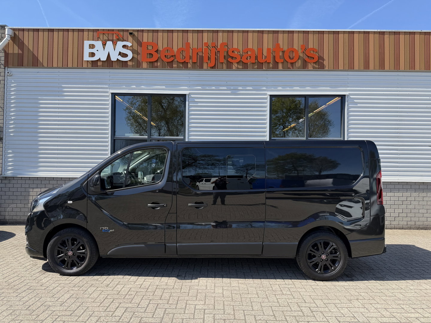 Fiat Talento 2.0 MultiJet 170pk automaat L2H1 SX DC 5 persoons / vaste prijs rijklaar € 21.950 ex btw / lease vanaf € 358 / dubbele schuifdeur / airco / cruise / camera / navigatie / trekhaak !