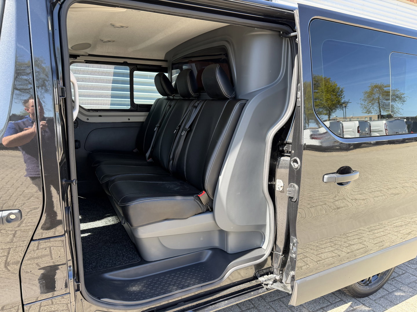 Fiat Talento 2.0 MultiJet 170pk automaat L2H1 SX DC 5 persoons / vaste prijs rijklaar € 21.950 ex btw / lease vanaf € 358 / dubbele schuifdeur / airco / cruise / camera / navigatie / trekhaak !