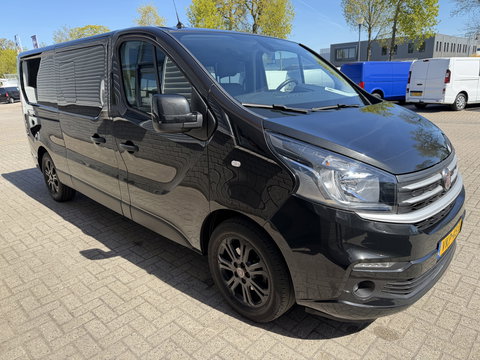 Fiat Talento 2.0 MultiJet 170pk automaat L2H1 SX DC 5 persoons / vaste prijs rijklaar € 21.950 ex btw / lease vanaf € 358 / dubbele schuifdeur / airco / cruise / camera / navigatie / trekhaak !