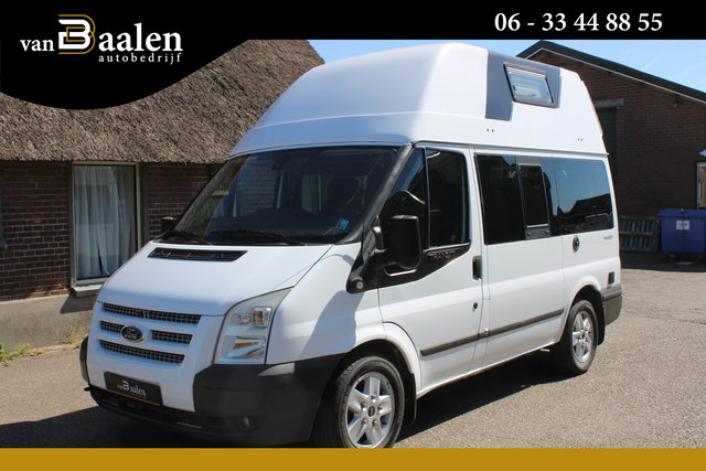 Westfalia Ford Nugget - HOOG DAK NAVI AIRCO 140Pk DEALER ONDERHOUDEN 4 SLAAPPLAATSEN