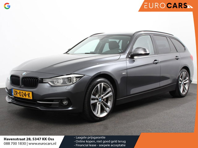 BMW 3 Serie - Touring 340i 326 pk Automaat Sport-Line Navigatie Climate Control Cruise Control Led Elektrische bedienbare achterklep Extra Getint Glas Lichtmetalen velgen 18" Stoelverwarming