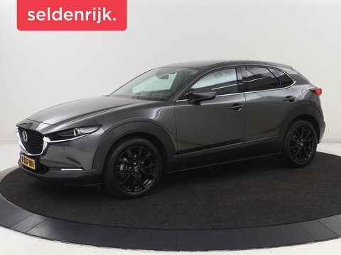 Mazda CX-30 2.0 e-SkyActiv-X M Hybrid Luxury | Leder | Trekhaak | Stoelverwarming | 360 Camera | Head-Up | Carplay | Bose Sound | Stuurverwarming | Navigatie | Keyless | Climate control