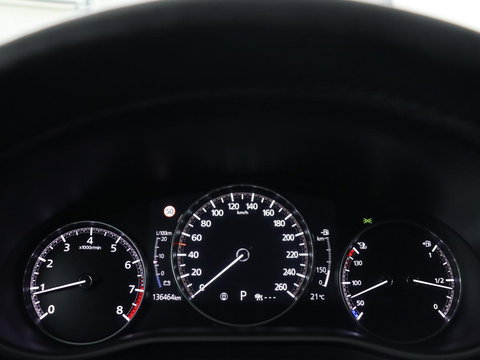 Mazda CX-30 2.0 e-SkyActiv-X M Hybrid Luxury | Leder | Trekhaak | Stoelverwarming | 360 Camera | Head-Up | Carplay | Bose Sound | Stuurverwarming | Navigatie | Keyless | Climate control