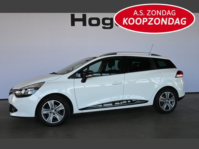 Renault Clio - Estate 0.9 TCe Night&Day Airco Navigatie Cruise Control Trekhaak Rijklaarprijs! Inruil Mogelijk!