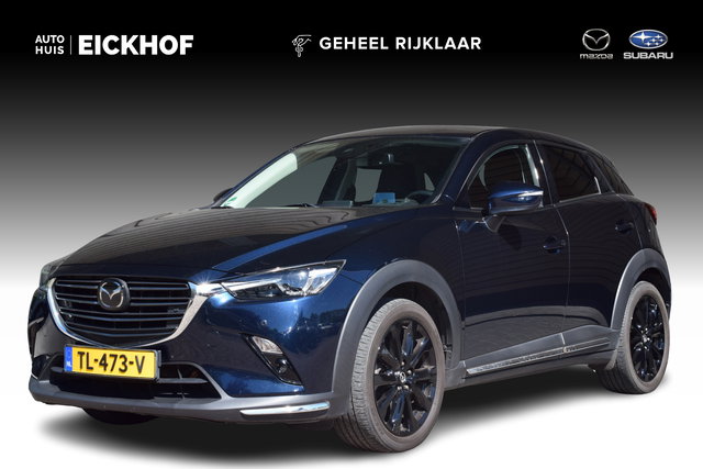 Mazda CX-3 - 2.0 SkyActiv-G 120 GT-M - Black Leather Pack - Trekhaak - Apple Carplay - Dealer onderhouden