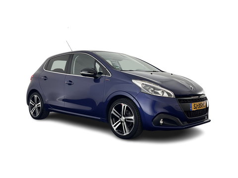 Peugeot 208 1.6 BlueHDi GT-line *LEATHER-FABRIC | SPORT-SEATS | CARPLAY | PRIVACY-GLASS | ECC | PDC | CRUISE | 17''ALU*