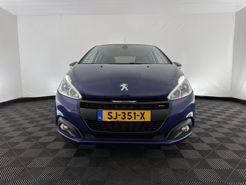 Peugeot 208 1.6 BlueHDi GT-line *LEATHER-FABRIC | SPORT-SEATS | CARPLAY | PRIVACY-GLASS | ECC | PDC | CRUISE | 17''ALU*