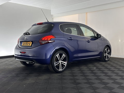 Peugeot 208 1.6 BlueHDi GT-line *LEATHER-FABRIC | SPORT-SEATS | CARPLAY | PRIVACY-GLASS | ECC | PDC | CRUISE | 17''ALU*