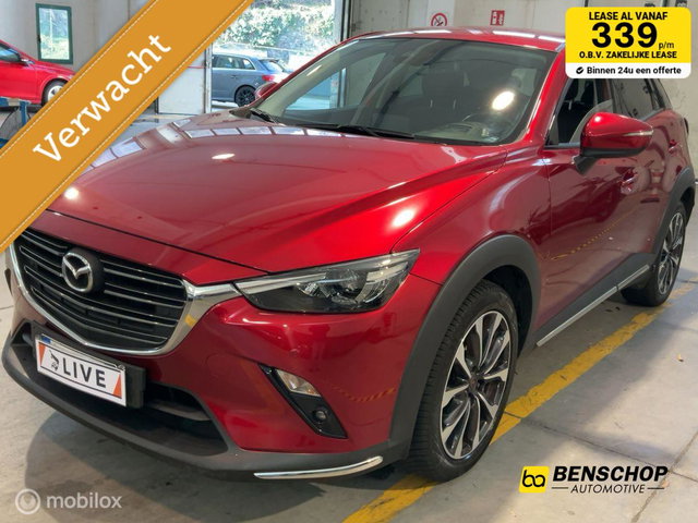 Mazda CX-3 - 2.0 SkyActiv-G 121 Luxury Navi Carplay HUD LED Camera Stoelverwarming