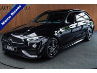 Mercedes-Benz C-Klasse - Estate 180 AMG Line Panodak Leer 360° Memory Distronic+ Matrix Laser Navi LED Nightpack Elektr. trekhaak PTS Ambient Plus Elekt. achterklep LM velgen BTW auto!