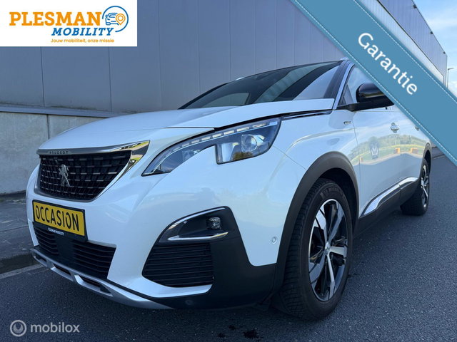 Peugeot 5008 - 1.2 PureTech GT-Line Aut 7 Pers, Carplay, Camera, Tekhaak, Leder, Onderhouden!