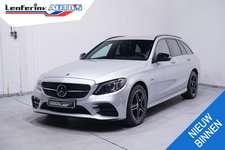 Mercedes-Benz C-Klasse - Estate 300 e Business Solution AMG navigatie full-map 360-camera schakelflippers a/h stuur sportstoelen verwarmbaar dynamic-select PDC v+a ACC Ecc electrische-achterklep led-verlichting touch-pad