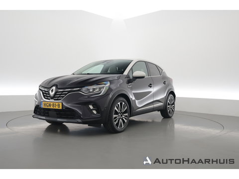 Renault Captur 1.6 E-Tech Plug-in Hybrid 160 Initiale Paris | SOH 89.1% | Cruise Contr. | Bose Audio | Trekhaak | Camera | Stoelverw. | Leder | Keyless R