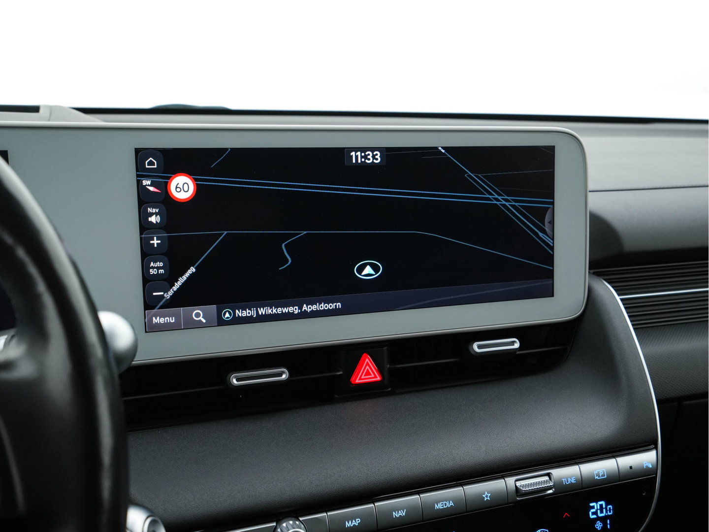 Hyundai IONIQ 5 Lounge 73kWh [ 3-Fase ] {SOH-97%} (INCL-BTW) Aut *HEATPUMP | LEATHER | PREMIUM-AUDIO | FULL-LED | ADAPTIVE-CRUISE | BLINDSPOT | DIGI-COCKPIT | AMBIENTLIGHT | DAB | SHIFTPADDLES | HEAD-UP | NAVI-FULLMAP | KEYLESS | ...